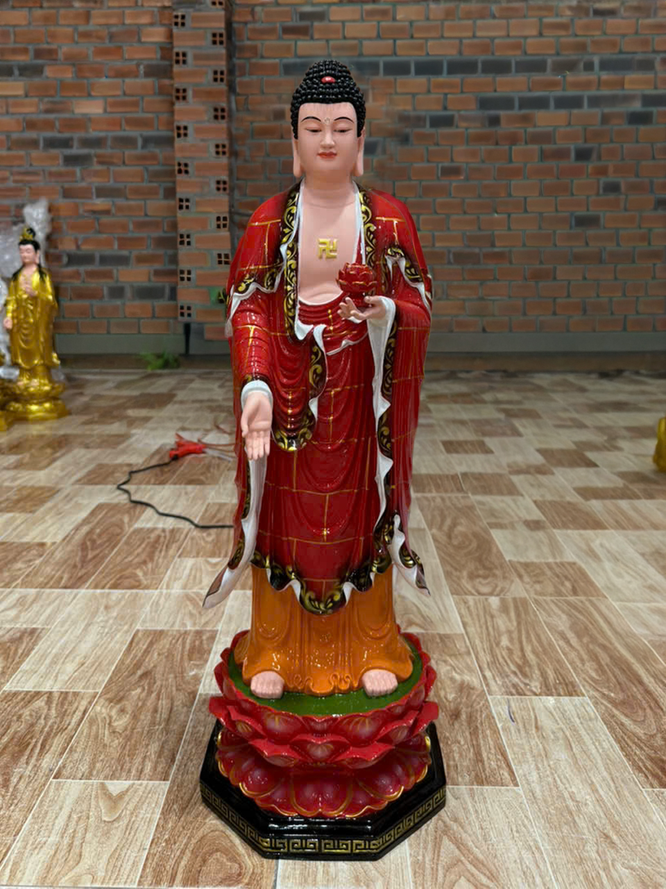 Tôn tượng A Di Đà Phật, cao 70cm